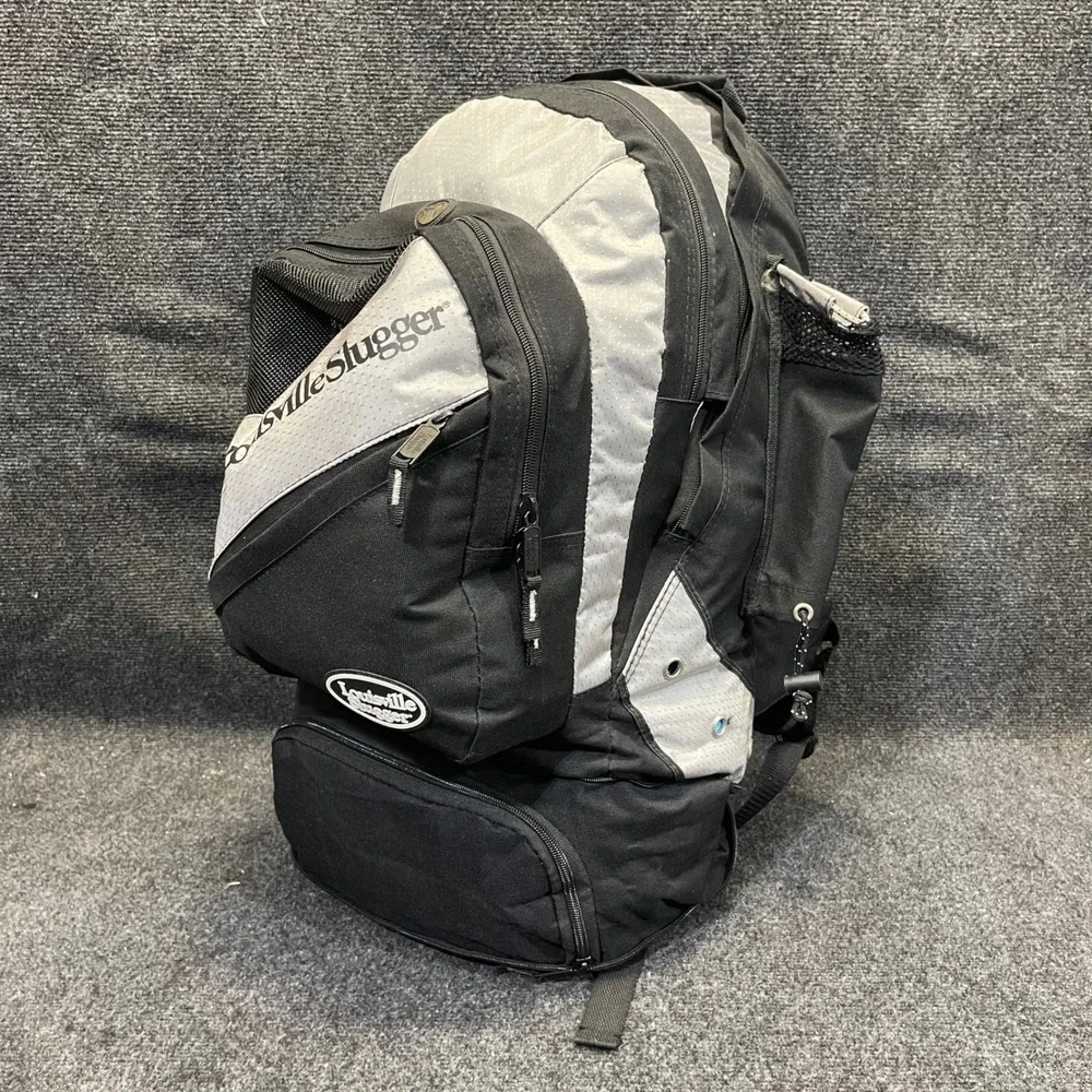 Louisville‎ Slugger SABPK Black/Silver Baseball Softball BatPack Equipment Bag